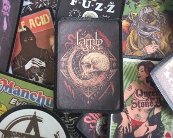 DEVILDRIVER Patch Iron/Sew on Embroidered Made in USA Heavy Metal Lamb of God DEVILDRIVER Patch Iron/Sew on Embroidered Made in USA Heavy Metal Lamb of God