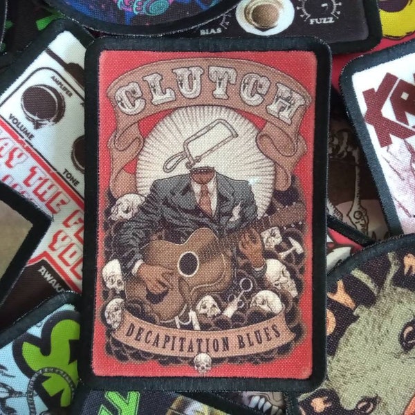 Rock Band Patches Etsy