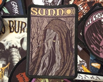 Sunn o))) Sew On Patch: Doom Metal Band Jacket Accessory
