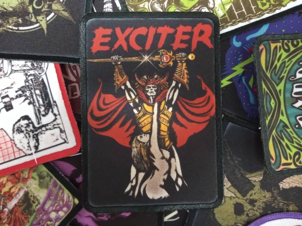 Exciter Sew on Patch Band Rock Metal Merch Jacket Accessories Tour - Etsy