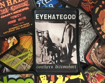 Eyehategod sew on band patch. Rock,metal, accessories jacket suoeejoint down pantera corrosion