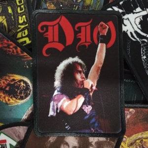 Dio sew on band patch. Rock,metal, accessories jacket Sabbath rainbow