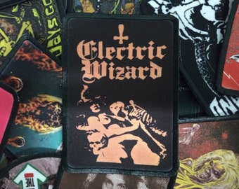 Electric Wizard Sew-On Patch: Rock Band Jacket Accessory