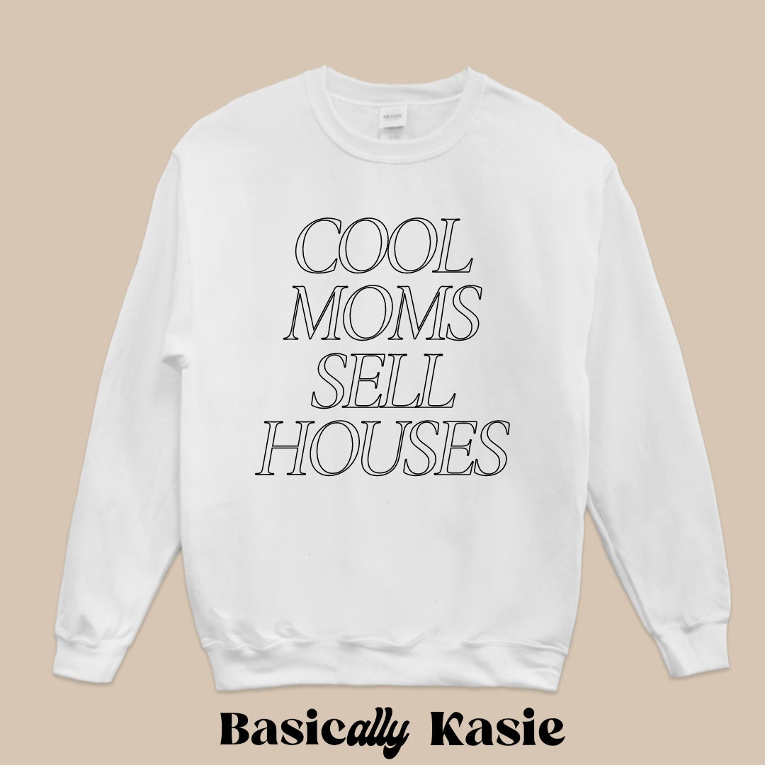 draft | UNISEX GILDAN CREWNECK | real estate mama, real estate sweatshirt