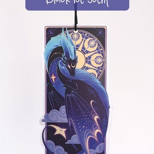 Deodorante per ambienti Moon Dragon - Doppia faccia - Profumo Black Ice immagine 4