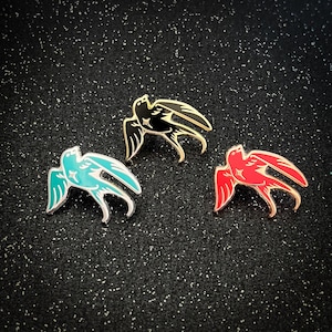 Mini épingles MilkyWay Oiseau - Mini épingles spatiales de 0,75 po.