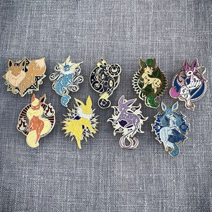 Starry Evolutions - 55mm enamel pins