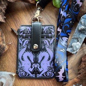 Forest Dragons Mini RFID Wallet