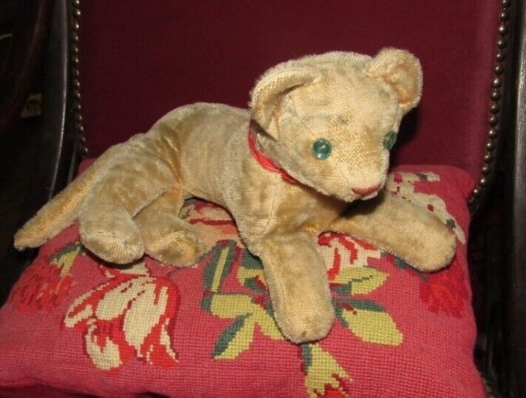 Antique Soft Toy. GDR hermann Cat Stuffed With Straw Etsy