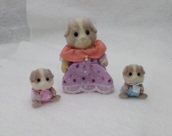 calico critters guinea pig family