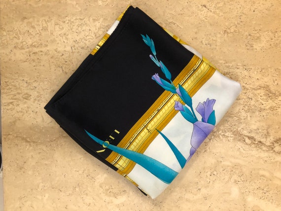 Leonard Paris silk scarf