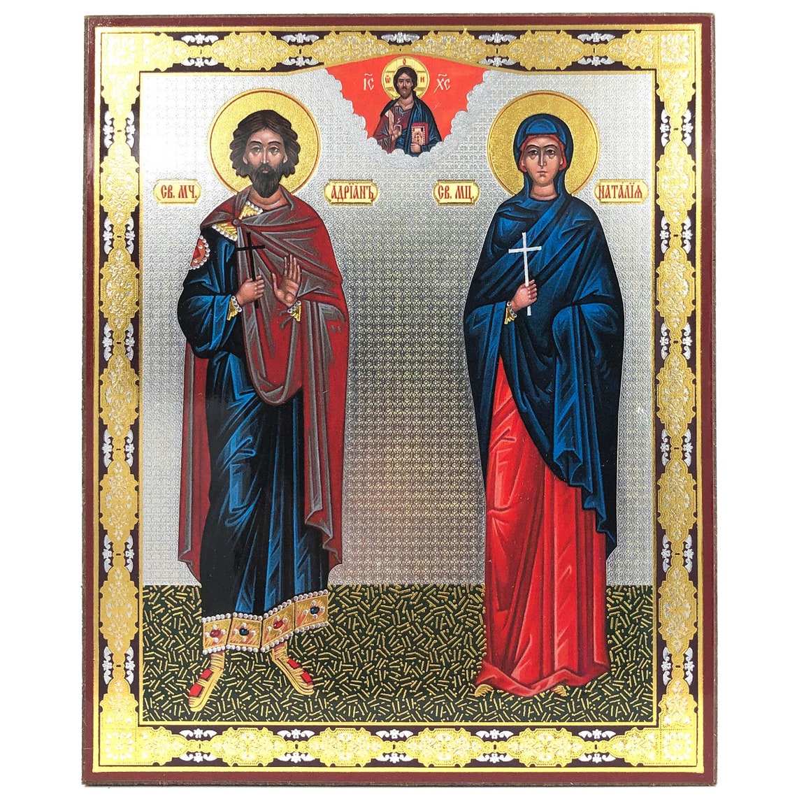 Adrian and Natalia of Saint Adrian Wooden Orthodox Etsy UK