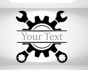 Car repair service logo, Mechanic life logo svg, Repair tools svg, Wrench svg, Garage Tool, Handyman Tool Kit Set Silhouette SVG PNG