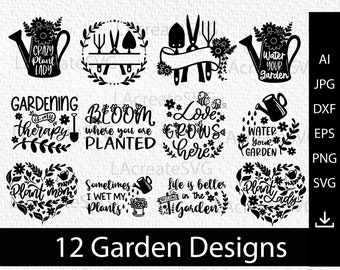 Download Garden Svg Files Etsy