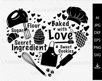Free Free 307 Baked With Love Svg Free SVG PNG EPS DXF File
