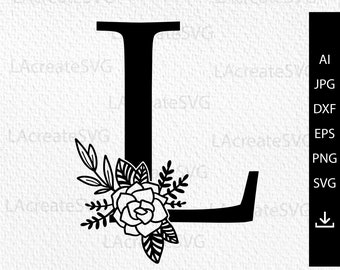 Download Letter L Svg Etsy
