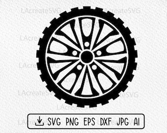 Wheel Car Tire Svg Png Dxf, Mechanic logo Svg Cut file, Wrenches Car Repair Svg, Car Mechanic tools Svg, logo, Dad garage svg, Tire rim car