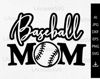 Baseball mom svg, Baseball svg, Sport svg, Baseball shirt svg, Love baseball svg, Baseball mom shirt design silhouette
