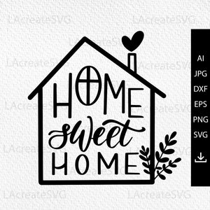 Home sweet home svg, Welcome Sign svg, Welcome SVG Cut File  Silhouette, Entryway svgs, Front door sign svg, Welcome home svg