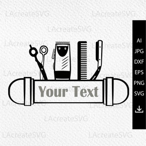 Barber Logo SVG, Barbershop Logo SVG, Hair Stylist Logo Svg, Barber Pole Svg, Barber Sharp svg, Haircut Salon Cricut, Silhouette, Clipart