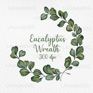 Zachte eucalyptus cirkel krans PNG clipart bruiloft logo ontwerp, aquarel eucalyptus rond frame, eucalyptus groen hoekrand