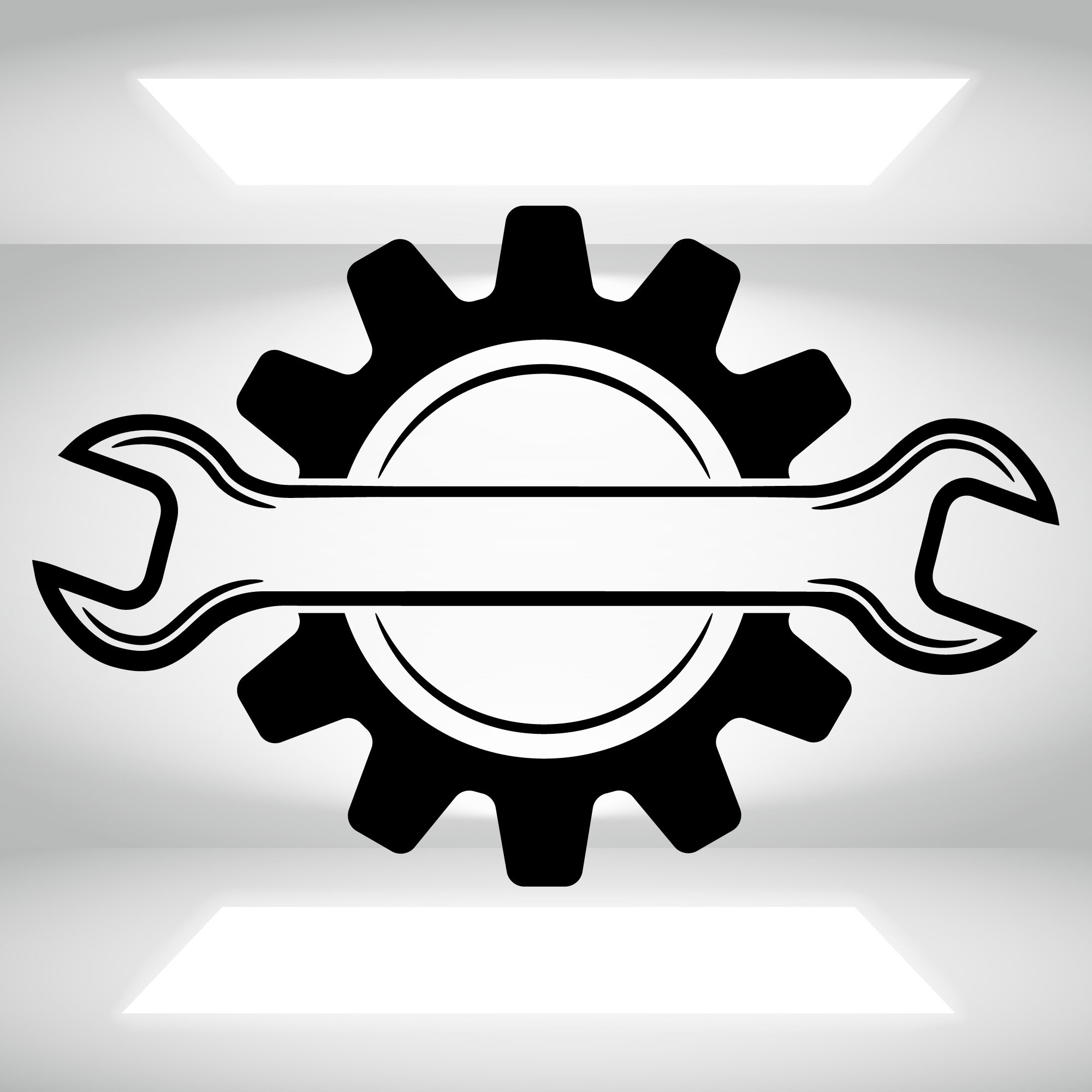 Mechanic Logo Monogram Svg, Mechanic Split Name Frame Svg, Wrench Logo Svg,  Car Repair Service Logo, Garage Tool SVG PNG Silhouette - Etsy