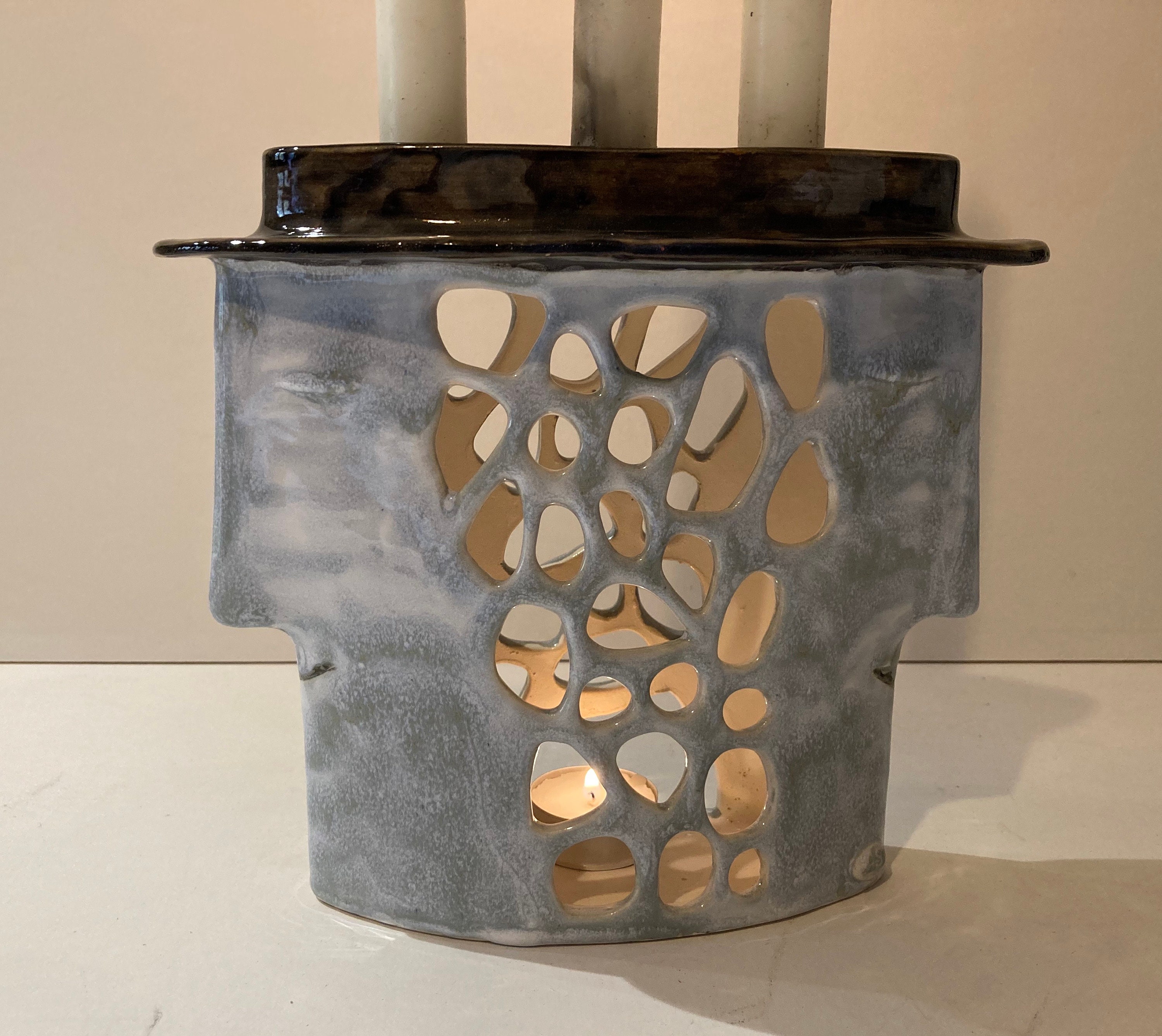 Bougeoir Ceramique - Double Face