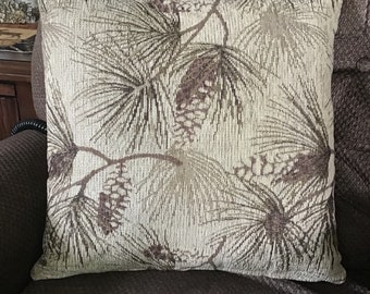 pine cone throw pillows