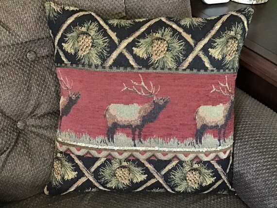 rustic cabin throw pillows