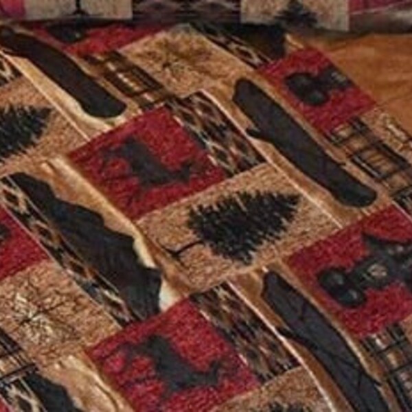 Rustic Bed - Etsy