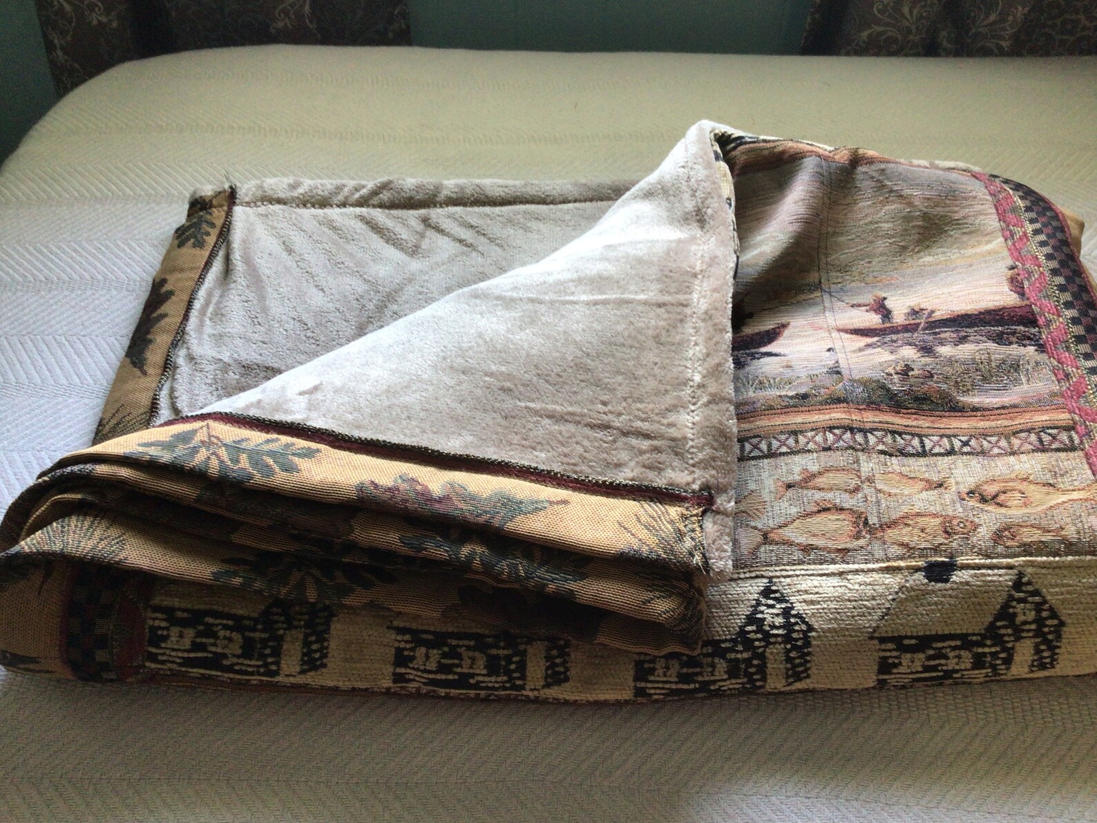 Heavy Winter Quilt Rustic Cabin Decor Log Cabin Furniture Etsy