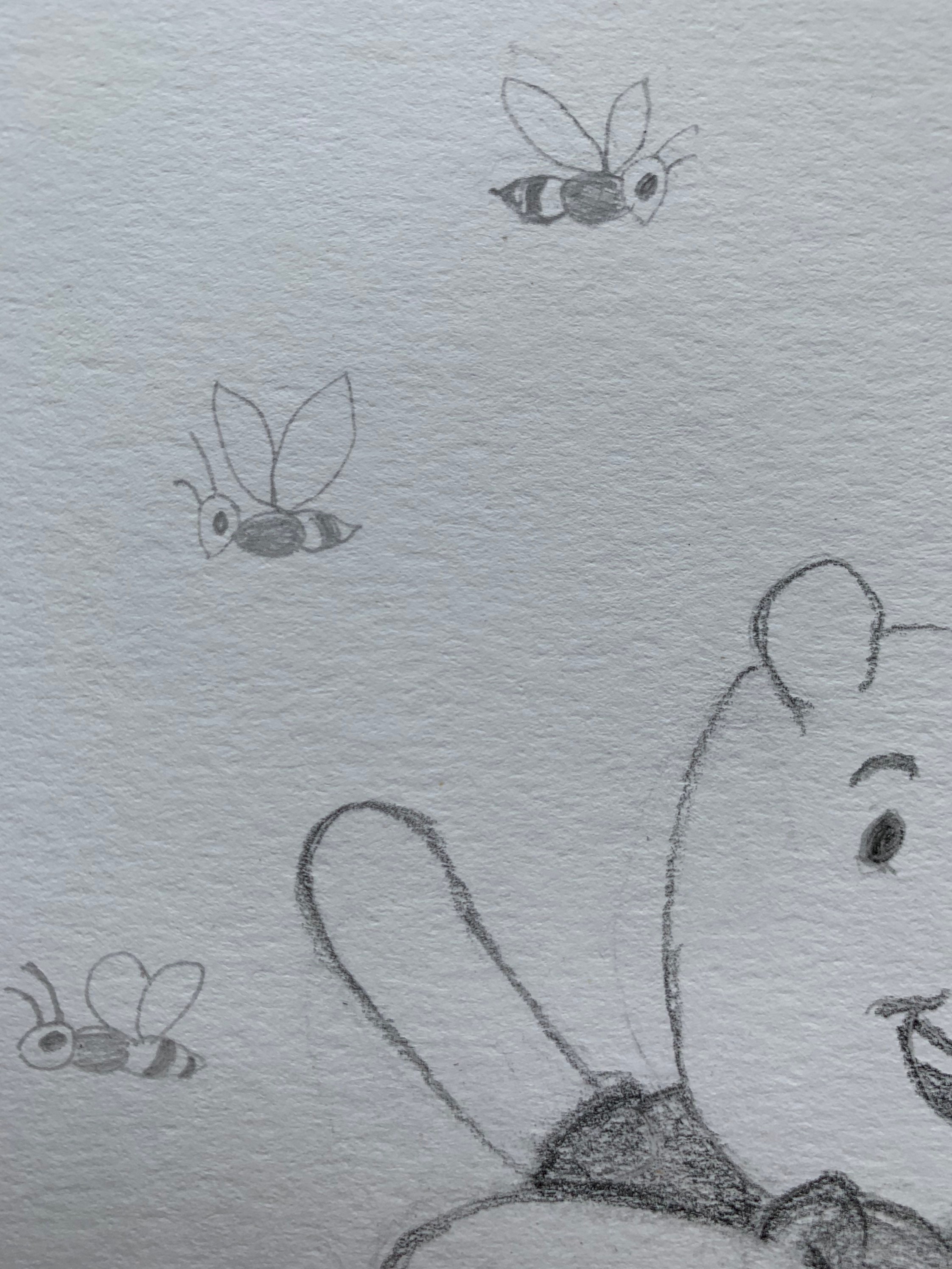 ORIGINAL DRAWING Winnie The Pooh Pencil Drawing Original Pooh Etsy original-drawing-winnie-the-pooh-pencil-drawing-original-pooh-etsy