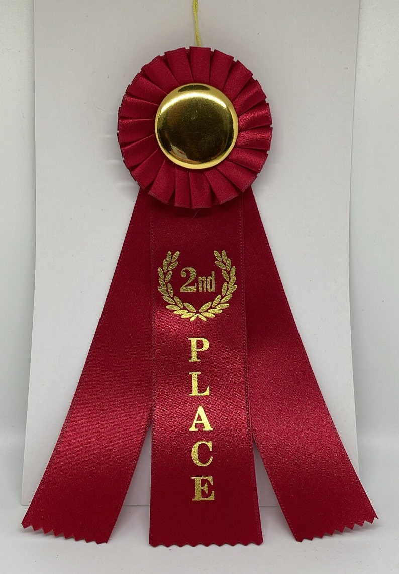 Rosette Ribbon Awards Etsy
