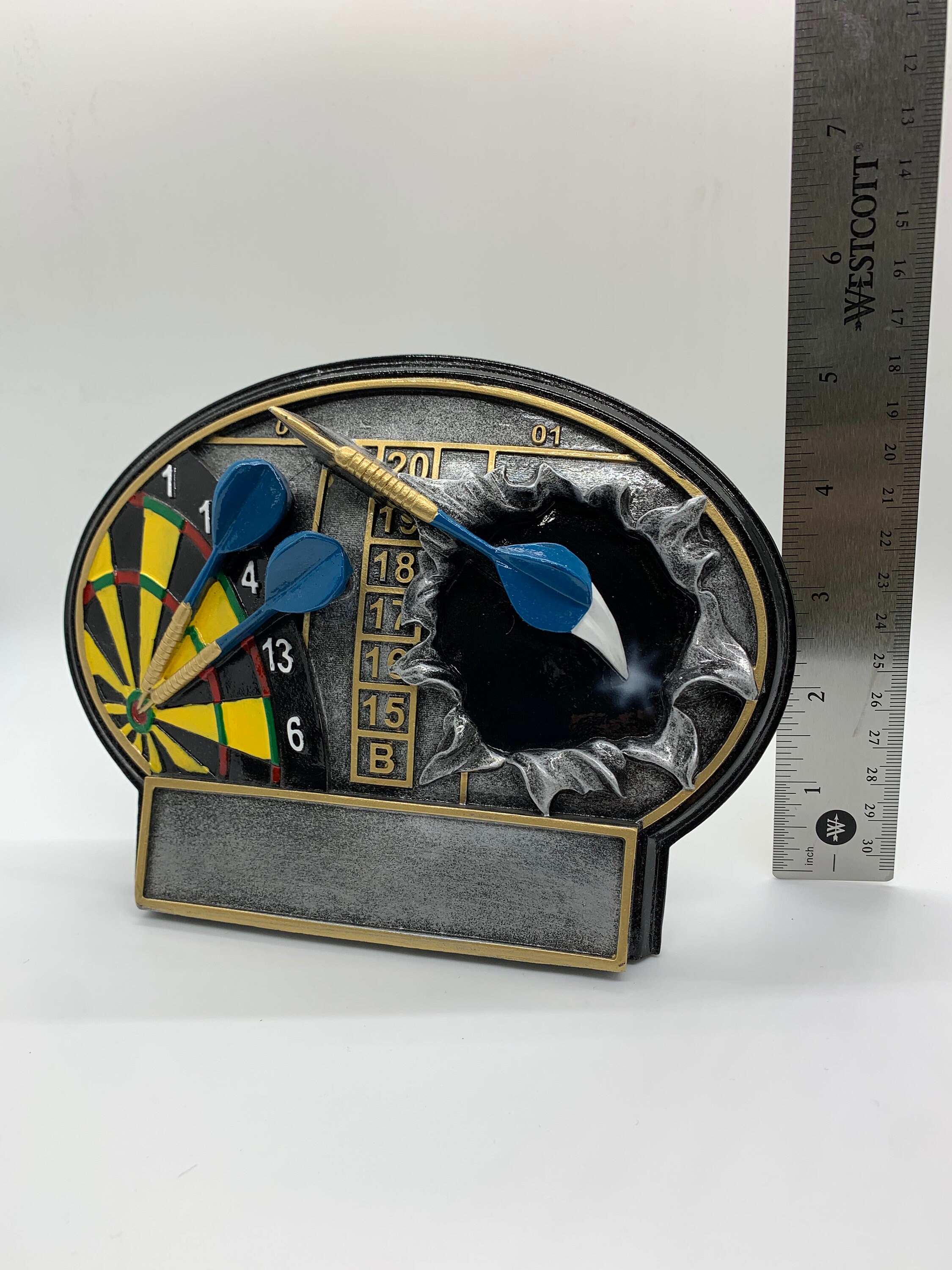 Darts Tournament Trophy Darts Award Personalized Darts Etsy New Zealand