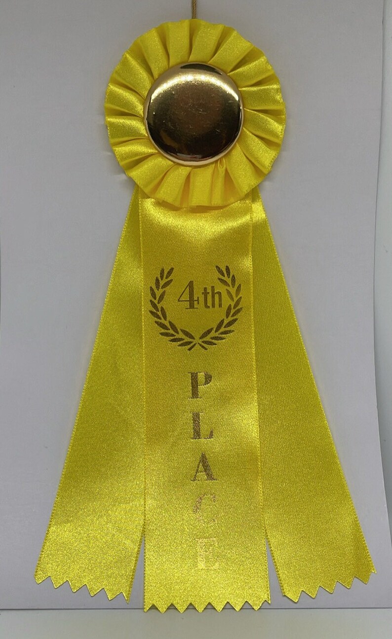 Rosette Ribbon Awards Etsy