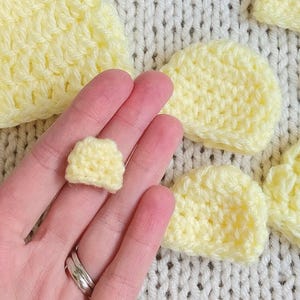 Chapéu de bebê de 6 a 20 semanas, presente de perda de gravidez, caixa de memórias de bebê, chapéu de lembrança de aborto espontâneo, gorro de crochê feito à mão para lembrança de aborto espontâneo