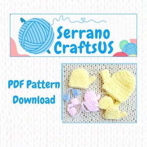 Crochet Pattern for Tiny Miscarriage or Stillbirth Memory Box Keepsake Mittens