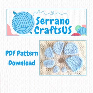 Patrón de gorro de ganchillo con motivo de aborto espontáneo, recuerdo (patrón PDF)