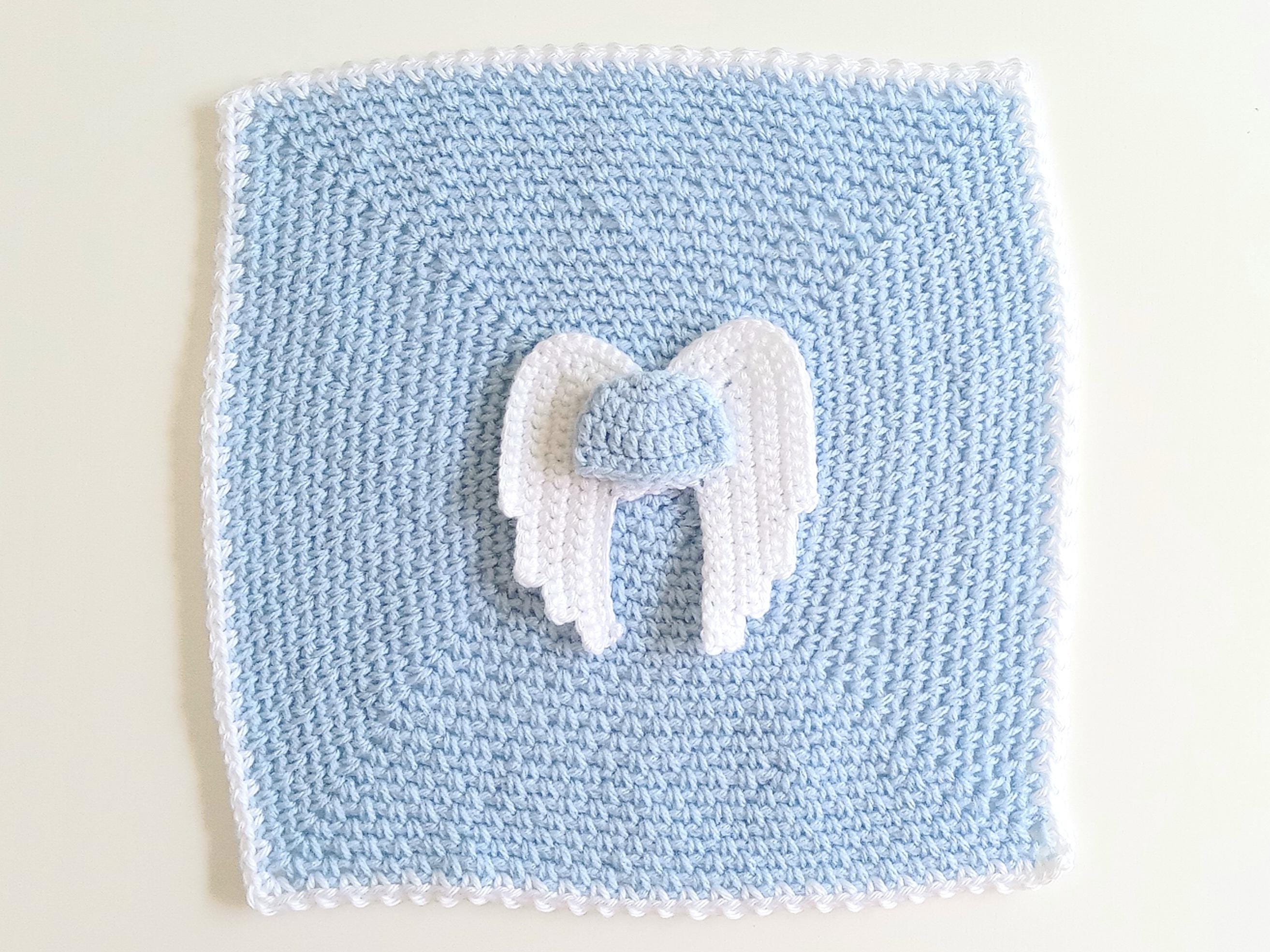 Tiny Hat Angel Wings and Mini Blanket Set Pregnancy Loss or Miscarry Remembrance Keepsake Crochet Baby Memory Box Miscarriage Gift Etsy