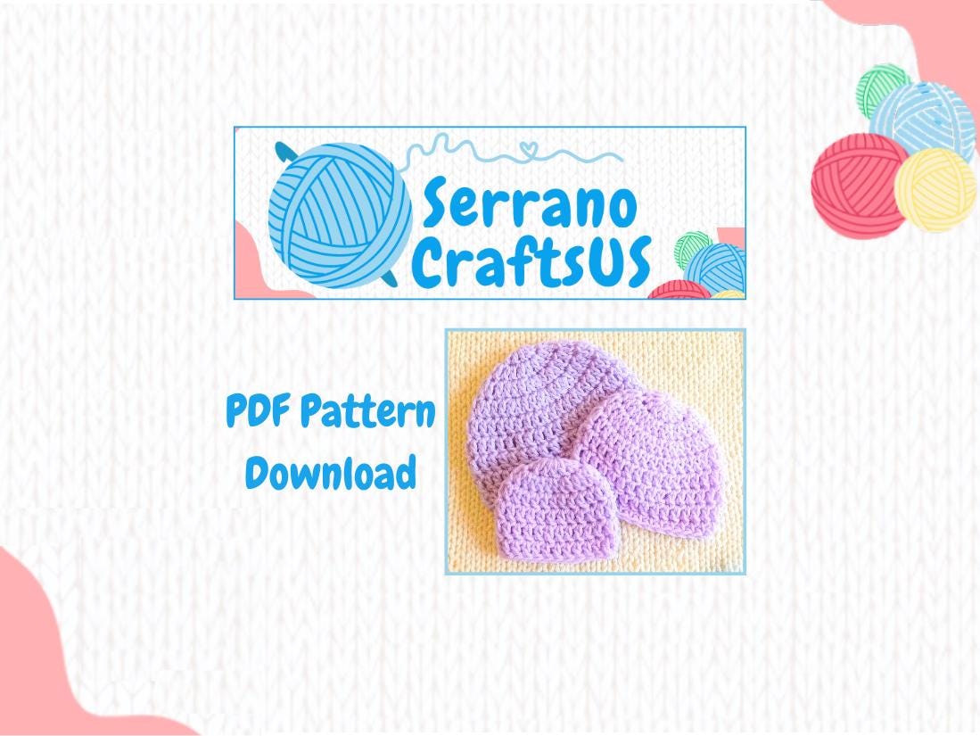 33 Baby Hat Crochet Patterns for Keepsake Gifts, Photo Props, and Everyday Wear 27 Crochet Baby Beanie Pattern for Micro Preemie