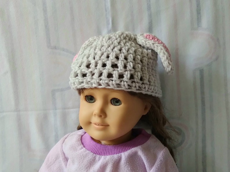 Preemie or Micro Preemie Baby Easter Bunny Hat, Handmade NICU Baby Rabbit Beanie Cap, Crochet Infant Hospital Hat, Spring First Easter Gift image 3