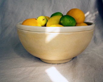 handmade ceramic fruit bowl