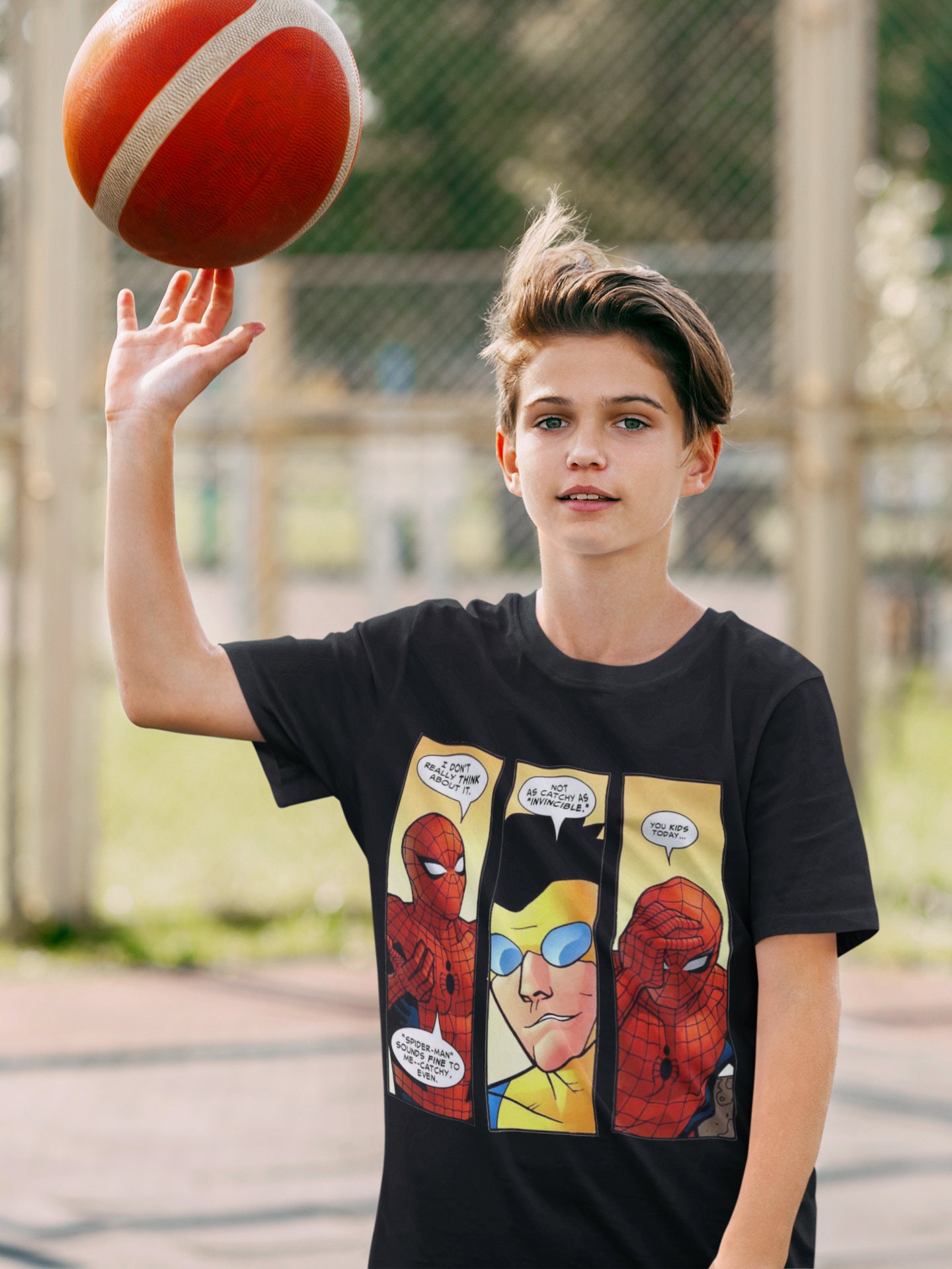 Spiderman T-shirt unisex Marvel Comics 