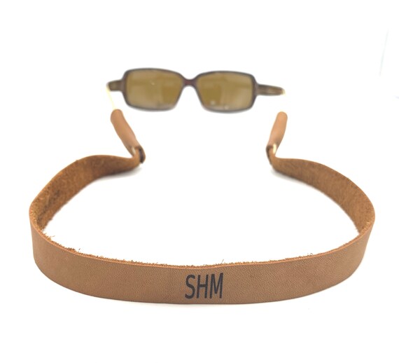 Personalized Leather Sunglass Straps Etsy