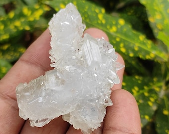 Scintillante come un diamante scintillante Super esemplare di Druizy / Druisy White Apophyllite / Cristallo di Apophyltie / Un esemplare di qualità