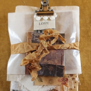 Slow Stitching Inspiration Kit- LOVE