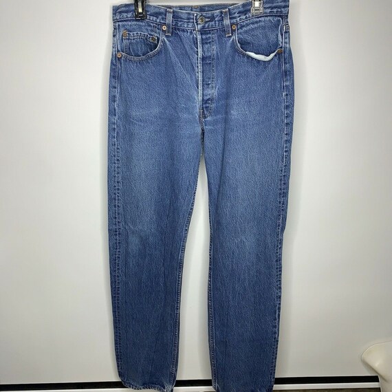 Vintage Levis 501 Mens Jeans Size 34 X 