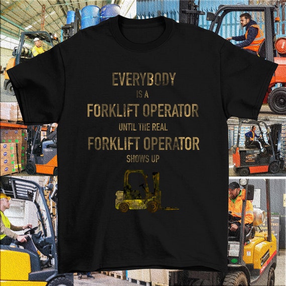 forklift operator shirt meme