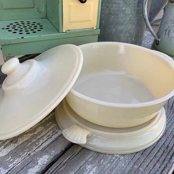 Fire King Hot Plate Etsy