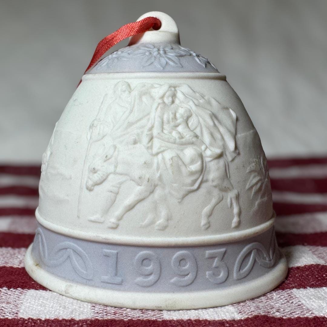 Lladro Christmas Bell 1990 - Etsy